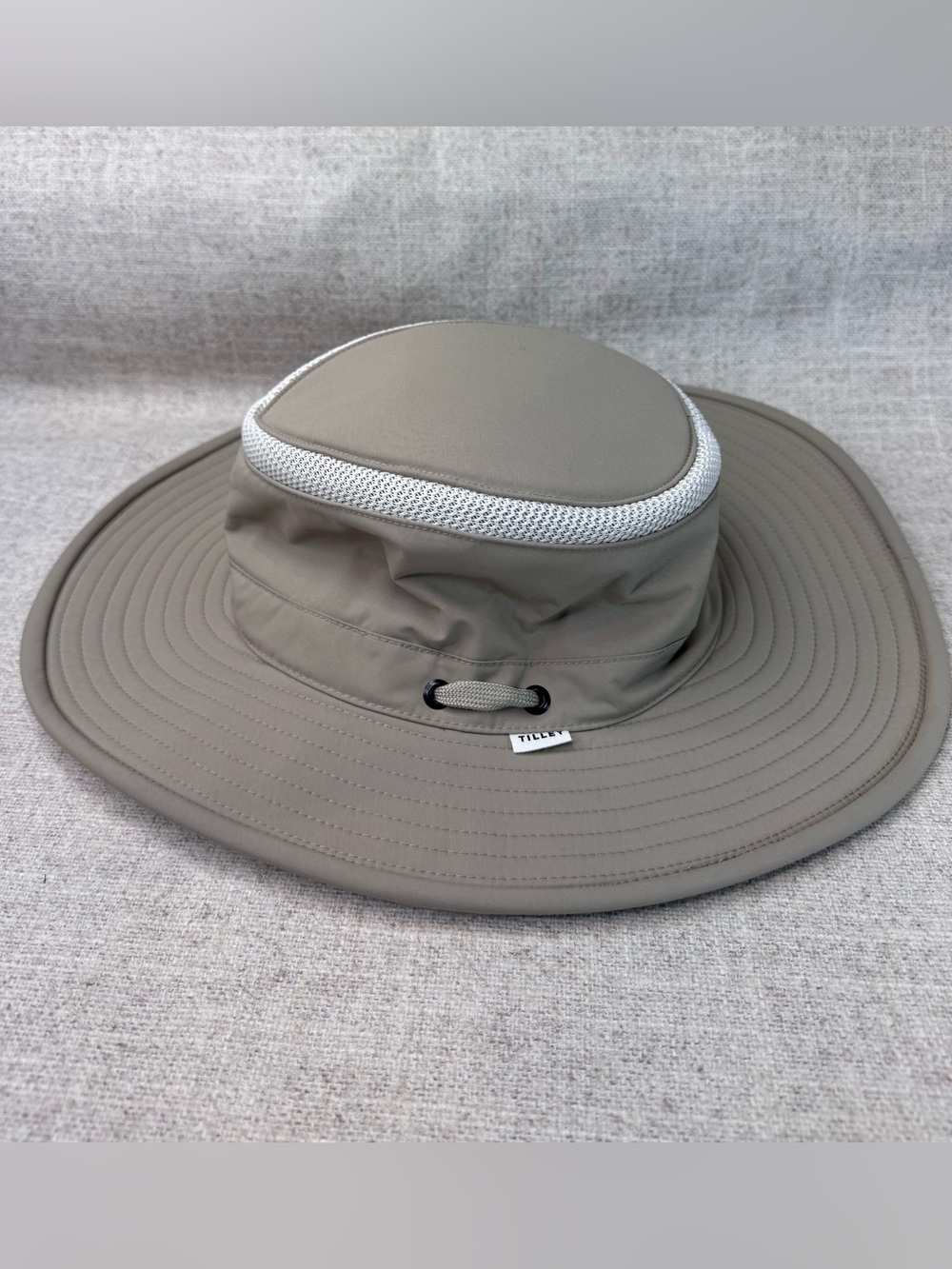 Tilley Airflow Airflo 7 5/8 UV Repel Sun Hat tan vented water repellent outdoor